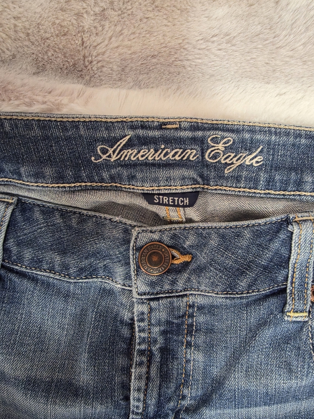 American Eagle Outfitters Light Blue Stretch Denim Jeggings
